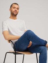 Basic T-Shirt - Männer - Off White Basic T-Shirt - Männer - Off White - 5 - TOM TAILOR