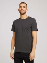 Basic T-Shirt - Männer - Tarmac Grey Basic T-Shirt - Männer - Tarmac Grey - 1 - TOM TAILOR
