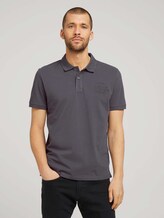 Poloshirt met logo - Mannen - Tarmac Grey Poloshirt met logo - Mannen - Tarmac Grey - 1 - TOM TAILOR