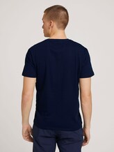 T-Shirt mit Print - Männer - Dark Blue T-Shirt mit Print - Männer - Dark Blue - 2 - TOM TAILOR