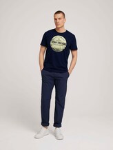 T-Shirt mit Print - Männer - Dark Blue T-Shirt mit Print - Männer - Dark Blue - 3 - TOM TAILOR
