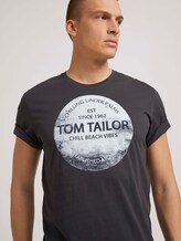 T-Shirt mit Print - Männer - Tarmac Grey T-Shirt mit Print - Männer - Tarmac Grey - 5 - TOM TAILOR