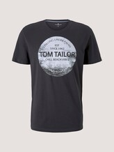 T-Shirt mit Print - Männer - Tarmac Grey T-Shirt mit Print - Männer - Tarmac Grey - 7 - TOM TAILOR