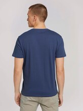 T-Shirt mit Print - Männer - light indigo blue T-Shirt mit Print - Männer - light indigo blue - 2 - TOM TAILOR