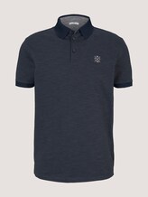 gestreiftes Poloshirt - Männer - anthra navy fine stripe gestreiftes Poloshirt - Männer - anthra navy fine stripe - 7 - TOM TAILOR