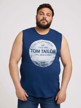 Print Tanktop mit Bio-Baumwolle - Männer - after dark blue Print Tanktop mit Bio-Baumwolle - Männer - after dark blue - 1 - Men Plus