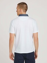 striped polo shirt - Men - Off White striped polo shirt - Men - Off White - 2 - TOM TAILOR
