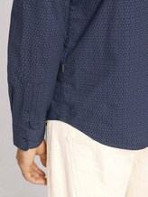 overhemd met patroon - Mannen - navy olive irregular design overhemd met patroon - Mannen - navy olive irregular design - 10 - TOM TAILOR