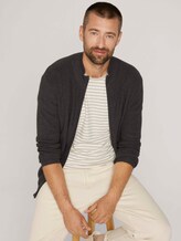 gestructureerde jas - Mannen - Black Grey Melange gestructureerde jas - Mannen - Black Grey Melange - 5 - TOM TAILOR