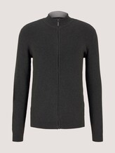 gestructureerde jas - Mannen - Black Grey Melange gestructureerde jas - Mannen - Black Grey Melange - 7 - TOM TAILOR