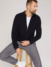 strukturierte Jacke - Männer - Black strukturierte Jacke - Männer - Black - 5 - TOM TAILOR