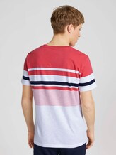 gestreiftes T-Shirt - Männer - Normal Red gestreiftes T-Shirt - Männer - Normal Red - 2 - TOM TAILOR Denim