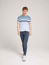 gestreiftes T-Shirt - Männer - Foggy Blue gestreiftes T-Shirt - Männer - Foggy Blue - 3 - TOM TAILOR Denim