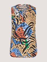 gemusterte Bluse - Frauen - colored animal print gemusterte Bluse - Frauen - colored animal print - 7 - TOM TAILOR Denim
