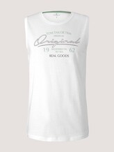 Tanktop mit Print - Männer - Off White Tanktop mit Print - Männer - Off White - 7 - TOM TAILOR