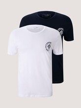 T-Shirt im Doppelpack - Männer - White T-Shirt im Doppelpack - Männer - White - 7 - TOM TAILOR Denim