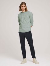 Leinenhemd mit recycelten Fasern - Männer - light mint green chambray Leinenhemd mit recycelten Fasern - Männer - light mint green chambray - 3 - TOM TAILOR Denim