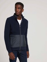 Jacke mit Stehkragen - Männer - Sky Captain Blue Jacke mit Stehkragen - Männer - Sky Captain Blue - 1 - TOM TAILOR