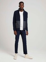 Jacke mit Stehkragen - Männer - Sky Captain Blue Jacke mit Stehkragen - Männer - Sky Captain Blue - 3 - TOM TAILOR