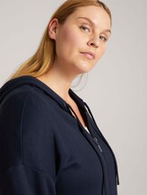 Curvy - basic sweatjack - Vrouwen - Sky Captain Blue Curvy - basic sweatjack - Vrouwen - Sky Captain Blue - 9 - My True Me