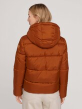 Puffer jacket with recycled polyester - Women - amber brown Puffer jacket with recycled polyester - Women - amber brown - 2 - TOM TAILOR Denim