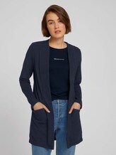 vest met sjaalkraag - Vrouwen - Sky Captain Blue vest met sjaalkraag - Vrouwen - Sky Captain Blue - 1 - TOM TAILOR Denim