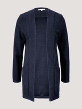 vest met sjaalkraag - Vrouwen - Sky Captain Blue vest met sjaalkraag - Vrouwen - Sky Captain Blue - 7 - TOM TAILOR Denim