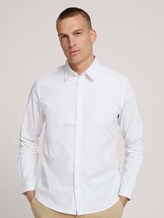 basic popeline overhemd - Mannen - White basic popeline overhemd - Mannen - White - 1 - TOM TAILOR