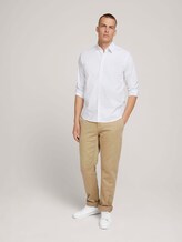 basic popeline overhemd - Mannen - White basic popeline overhemd - Mannen - White - 3 - TOM TAILOR