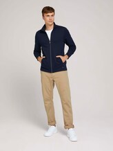 basic sweatvest met opstaande kraag - Mannen - Sky Captain Blue basic sweatvest met opstaande kraag - Mannen - Sky Captain Blue - 3 - TOM TAILOR