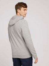 hoodie met kangoeroezak - Mannen - Middle Grey Melange hoodie met kangoeroezak - Mannen - Middle Grey Melange - 2 - TOM TAILOR