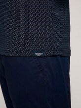 patterned t-shirt - Men - navy olive irregular design patterned t-shirt - Men - navy olive irregular design - 9 - TOM TAILOR