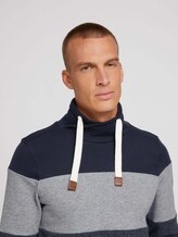 Trui met fijne strepen - Mannen - Middle Grey Melange Trui met fijne strepen - Mannen - Middle Grey Melange - 9 - TOM TAILOR