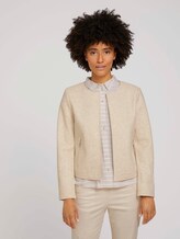 Blazer met ritszakken - Vrouwen - desert sand melange Blazer met ritszakken - Vrouwen - desert sand melange - 1 - TOM TAILOR