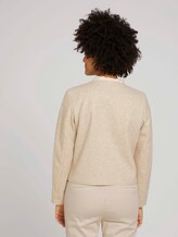 Blazer met ritszakken - Vrouwen - desert sand melange Blazer met ritszakken - Vrouwen - desert sand melange - 2 - TOM TAILOR