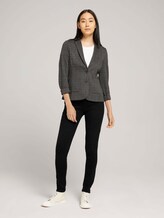 Karierter Slim Fit Blazer - Frauen - grey glencheck Karierter Slim Fit Blazer - Frauen - grey glencheck - 3 - TOM TAILOR