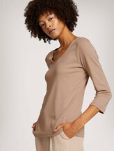 Basic-shirt 3/4 mouw met TENCEL™ Modal - Vrouwen - french clay beige Basic-shirt 3/4 mouw met TENCEL™ Modal - Vrouwen - french clay beige - 5 - TOM TAILOR