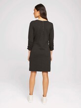 Mini Kleid in Melange-Optik - Frauen - Shale Grey Melange Mini Kleid in Melange-Optik - Frauen - Shale Grey Melange - 2 - TOM TAILOR Denim