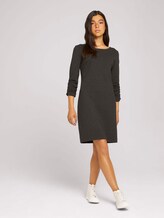 Mini Kleid in Melange-Optik - Frauen - Shale Grey Melange Mini Kleid in Melange-Optik - Frauen - Shale Grey Melange - 3 - TOM TAILOR Denim