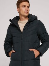 gewatteerde jas - Mannen - Black gewatteerde jas - Mannen - Black - 5 - TOM TAILOR