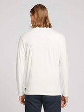 Langarmshirt mit Print - Männer - Soft Light Beige Langarmshirt mit Print - Männer - Soft Light Beige - 2 - TOM TAILOR Denim