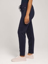 Loose-Fit-broek met ritsen - Vrouwen - Sky Captain Blue Loose-Fit-broek met ritsen - Vrouwen - Sky Captain Blue - 11 - TOM TAILOR
