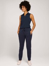 Loose-Fit-broek met ritsen - Vrouwen - Sky Captain Blue Loose-Fit-broek met ritsen - Vrouwen - Sky Captain Blue - 3 - TOM TAILOR
