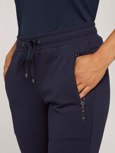 Loose-Fit-broek met ritsen - Vrouwen - Sky Captain Blue Loose-Fit-broek met ritsen - Vrouwen - Sky Captain Blue - 9 - TOM TAILOR