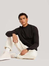 Stehkragenpullover aus nachhaltigem TENCEL™ - Männer - Black Stehkragenpullover aus nachhaltigem TENCEL™ - Männer - Black - 5 - TOM TAILOR Denim