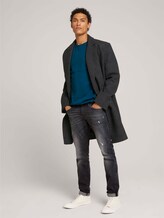 Sweatshirt mit Struktur - Männer - stormy petrol Sweatshirt mit Struktur - Männer - stormy petrol - 3 - TOM TAILOR Denim