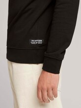 Sweatshirt mit Struktur - Männer - Black Sweatshirt mit Struktur - Männer - Black - 9 - TOM TAILOR Denim