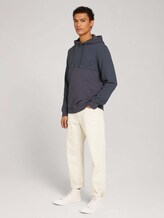 Hoodie mit Struktur - Männer - Blueish Grey Hoodie mit Struktur - Männer - Blueish Grey - 3 - TOM TAILOR Denim