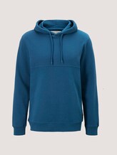 strukturierter Hoodie - Männer - stormy petrol strukturierter Hoodie - Männer - stormy petrol - 7 - TOM TAILOR Denim