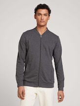 Bomber-Sweatjacke - Männer - Anthracite Melange Bomber-Sweatjacke - Männer - Anthracite Melange - 1 - TOM TAILOR Denim